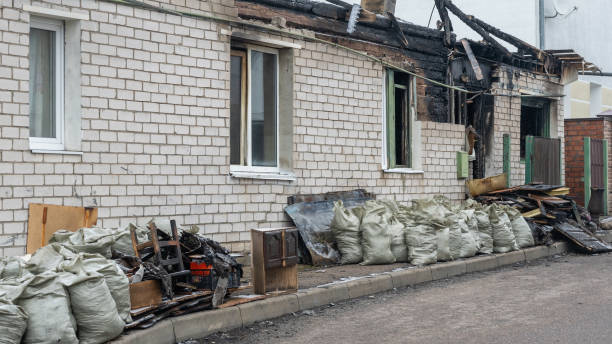 Professional Fire Damage Removal technician working in Chaska, MN